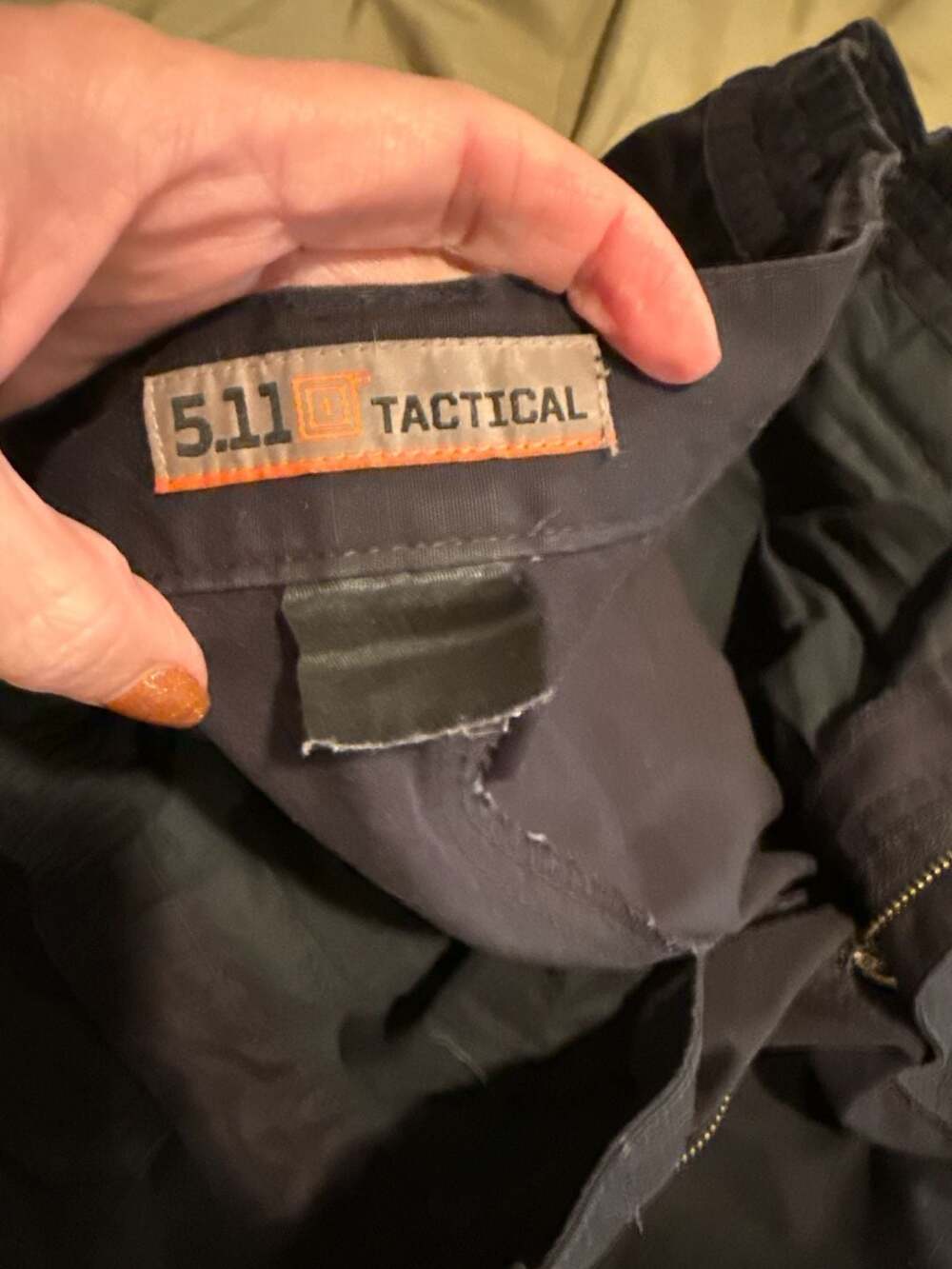 5.11 Tactical Series Black Cargo Pants Size 36x34
